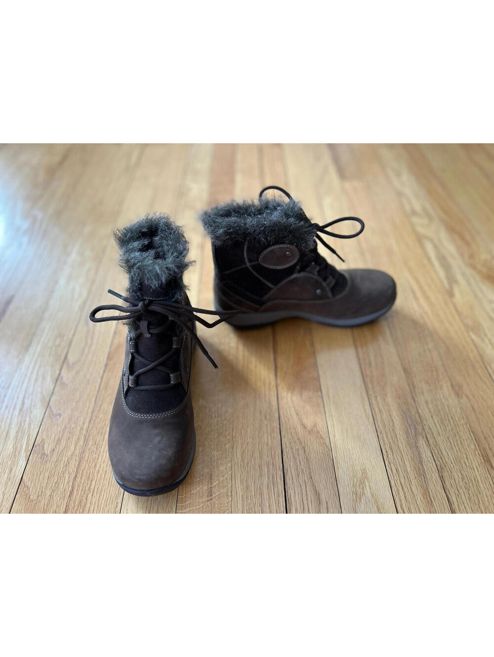 DANSKO CANDICE WATERPROOF NUBUCK ANKLE BOOTS WOMEN'S 38